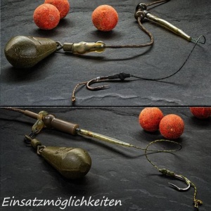 Rig Crap Orange Series 1 Carp Hair Rigs 14cm 25lbs Nr 4 - Img 4