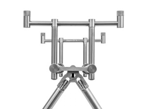 Rod Pod Delphin RPX Stalk Silver Buzzbar 2 posturi - Img 4