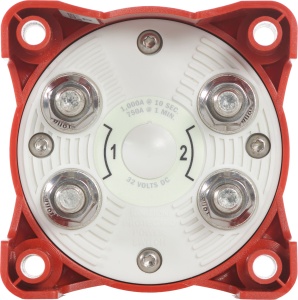 Selector Blue Sea e-Series Dual Circuit Plus – Managementul inteligent care separă motorul de accesorii pentru o siguranță maximă pe apă