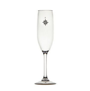 Set 6 Pahare Antialunecare pentru Șampanie Flute 160ml Northwind Marine Business, Tritan Incasabil