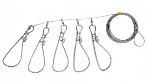 Set Agrafe Pastrarea Pestelui Viu Golden Catch Zeox Stainless Fish Stringer - Img 2