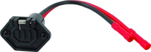 Set Priză și Ștecher Motor Electric Attwood, 12V, 2 Fire 8mm, Eliberare Rapidă