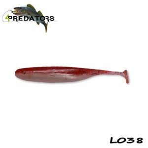 Shad 4Predators Finesse Impact Floating Red Texas