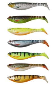 Shad DAM Effzett Shadster Power Tail 8cm 5.6g Spotlight Glow UV - Img 2
