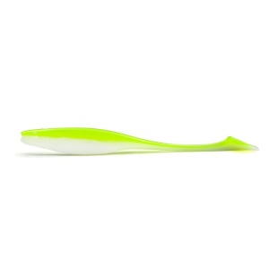 Shad Fast Strike Huky - Kuky 13.5cm 5buc/plic WHITE NEON BACK