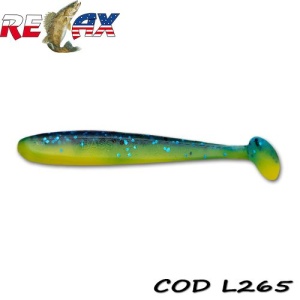 Shad Relax Bass Laminat Blister 8.5cm 4buc/plic L265