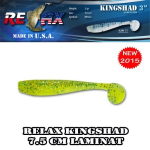 Shad Relax KingShad Laminat 7.5cm 10buc/plic L020 - Img 2