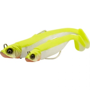Shad Savage Gear Minnow Weedless 10cm 16g Pink Pearl Silver - Img 4