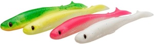 Shad Savage Gear Slender Scoop Shad Dark Water Mix 9cm 4buc/plic