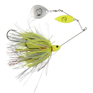 Spinnerbait Savage Gear Da Bush 21g Yellow Silver Holo Flame