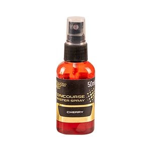 Spray atractant Benzar Mix Concourse Twister 50ml – intensifică aroma momelii pentru Method Feeder și Feeder, ideal în pescuitul de competiție și pe ape presate.
