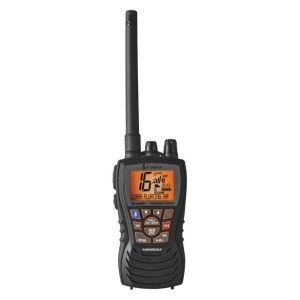 Statie VHF portabila Cobra Marine MR HH 500 FLT BT EU 6W cu Bluetooth Rewind-Say-Again si corp plutitor IPX7. 