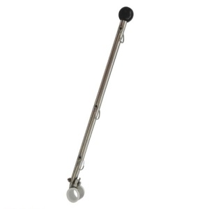 Suport Pavilion Steag cu Prindere pe Tub EVAL, 40 cm, Inox Polisat