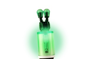 Swinger iBite LED Micro cu baterie 211 – hanger compact cu semnalizare luminoasă precisă, fără cabluri, ideal pentru pescuit feeder și staționar pe timp de noapte. 