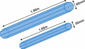 Tub Protectie Garbolino Tube Protege Cannes Octogonal 160cm - Img 3
