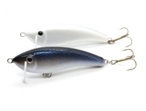 Vobler Gloog Hermes 70S 7cm 12g Sinking PB (Pearl Black) - Img 3