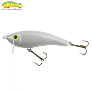 Vobler Gloog Hermes 70S 7cm 12g Sinking WP (White Pearl)