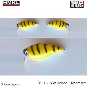 Vobler HMKL Crank 33TR Floating Custom Painted Yellow Hornet