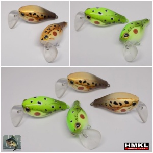 Vobler HMKL Crank 33TR Floating Custom Painted Yellow Hornet - Img 2