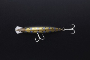 Vobler Jackall Tricoroll Ryushin 43HW 4.3cm 3g Gold Ayu - Img 4