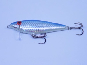 Vobler Kenart Flash 6cm 10g sinking Holografic Blue - Img 2
