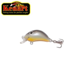 Vobler Kenart Hunter 3cm 3g sinking Black Pearl Orange