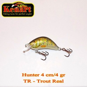 Vobler Kenart Hunter 4cm 4g F Trout Real