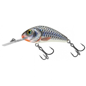 Vobler Salmo Ratling Hornet Floating 3.5cm Silver Holographic Shad