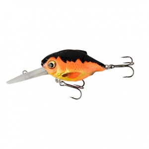 Vobler Savage Gear 3D Crucian Crank 3.4cm 3g Floating Black & Orange