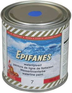 Vopsea marină lucioasă pentru linia de plutire Epifanes Waterline Paint, 250ml