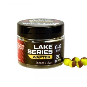 Wafter Benzar Lake Series 6–8mm – wafters cilindrice cu flotabilitate echilibrată, arome noi și culori vii, ideale pentru prezentări naturale la method feeder pe ape intens pescuite.