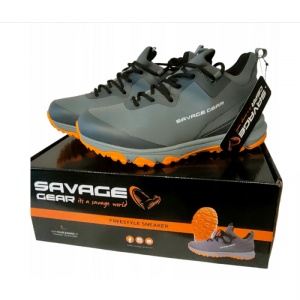 Adidasi Savage Gear Sneakers Freestyle Pearl Grey - Img 3