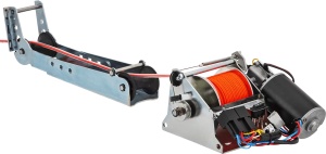 Anchoră Electrică Stronger Steelhands 35 I PRO, Troliu Încastrat pentru Barcă 7m, Capacitate 15kg, Cablu 40m