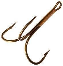 Ancora Tripla Mustad Bronz 25buc/plic