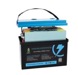Baterie Elker LiFePO4 Lithium Battery 24v 50Ah Cu Bluetooth si BMS - Img 3