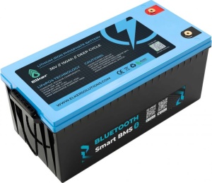 Baterie Elker LiFePO4 Lithium Battery 36v 150Ah Cu Bluetooth si BMS - Img 2