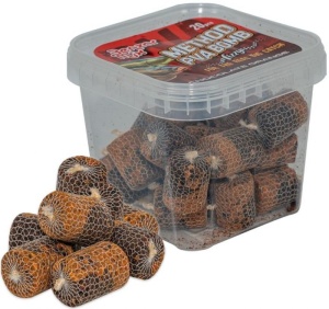 Benzar Mix Method Bomb PVA – saculeți PVA premium cu mix Benzar Method și pelete proteice, creează nor vizual și aromatic instant. Soluția ideală pentru method feeder și crap mare.