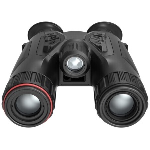 Binoclu Hikmicro Habrok HQ35LN – termoviziune + night vision, senzor 640×512, LRF 1000 m, obiectiv 35 mm, afişaj rotund, autonomie 6 ore.