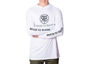 Bluza RTB UV Long Sleeve Hoodie UPF 50+ Bright White - Img 3