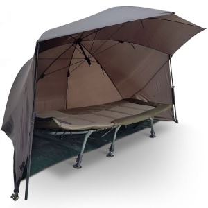 Brolly NGT Shelter Cu Storm Poles Si Groundsheet 153cm - Img 3