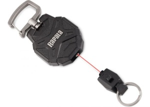Carabina Rapala Retractable Lanyard 70cm 130lbs