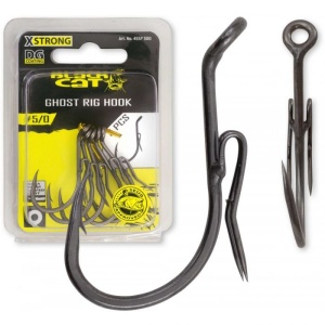 Carlig Somn Black Cat Ghost Gripper Hook DG Coating 2/0 5buc/plic - Img 2