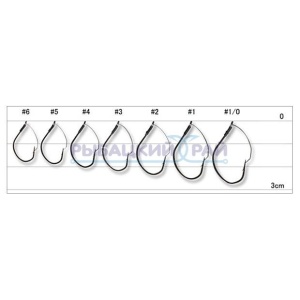 Carlige Offset Decoy Body Guard Worm 107 5buc/plic - Img 4
