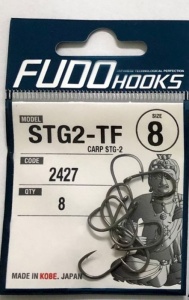 Carlige Teflonate Fudo Carp STG-2BL - Img 4