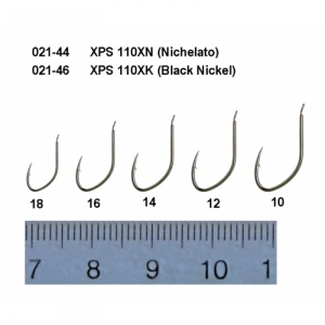 Carlige Trabucco XPS 110XK Black Nickel 25buc/plic