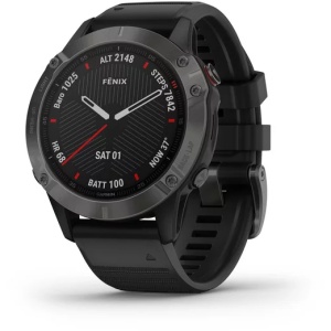 Ceas Garmin Fenix 6 Sapphire Gray Black 47mm