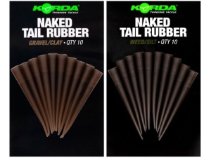 Conuri De Siguranta Korda Naked Tail Rubber 10buc/plic