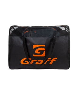 Costum tehnic de iarnă flotabil Graff FLOAT GUARD Fishing Set 215-O-B-8 Edition 4.0, în varianta de culori 8 cu inserții reflectorizante și design tactic, echipat cu membrană BRATEX de 10.000mm, spumă flotabilă FLOAT și fermoare etanșe YKK VISLON.