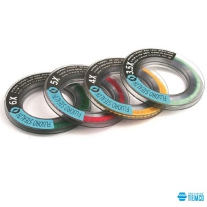 Fir Fluorocarbon TIEMCO Fluoro-Stealth Tippet 50m 3X 0.20mm 7.6lb - Img 2