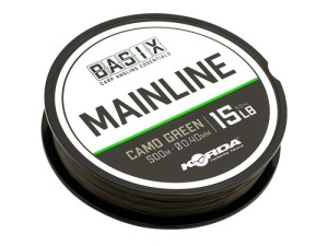 Fir Monofilament Korda BASIX Mainline Camo Green 1000m